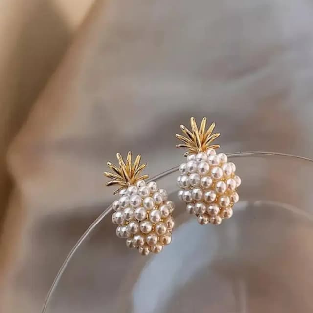 Pineapple earrings
